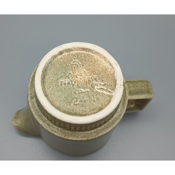 Pfaltzgraff Nordic Green Creamer Replacement Speckled Stoneware - Picture 7 of 8
